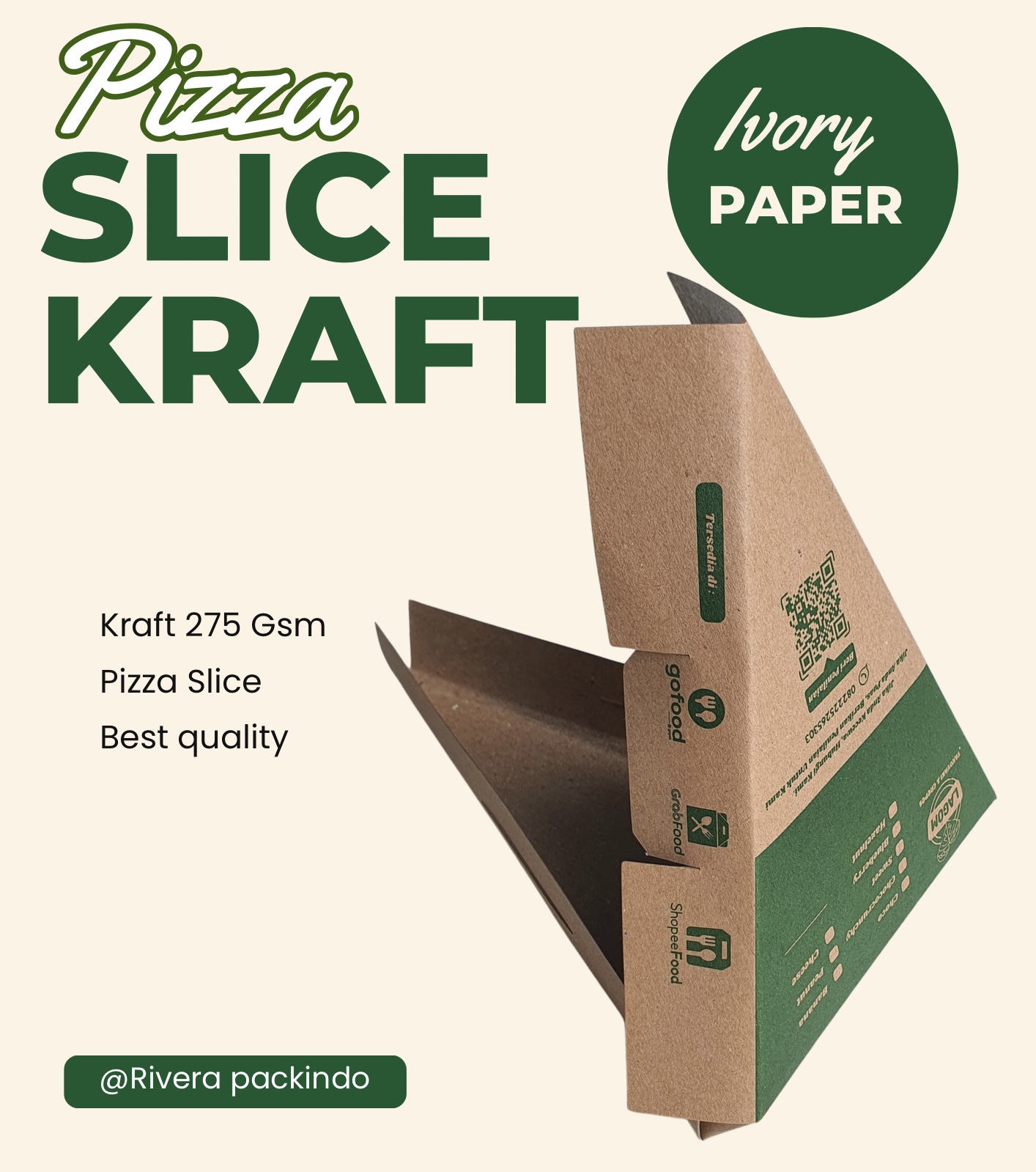 PIZZA SLICE KRAFT